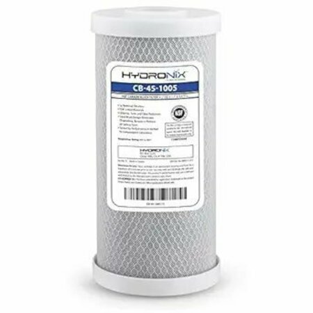 HYDROSCIENTIFIC HYDRONIX NSF CARBON BLOCK FILTER 4.5 X 9 7/8 , 5M, 9PK CB-45-1005-C9